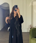 Raya Abaya – Imported Coat Fabric